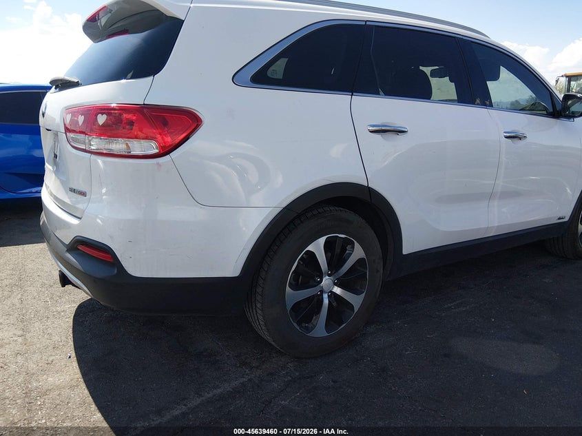 2016 Kia Sorento 2.0T Ex VIN: 5XYPHDA19GG011797 Lot: 45639460