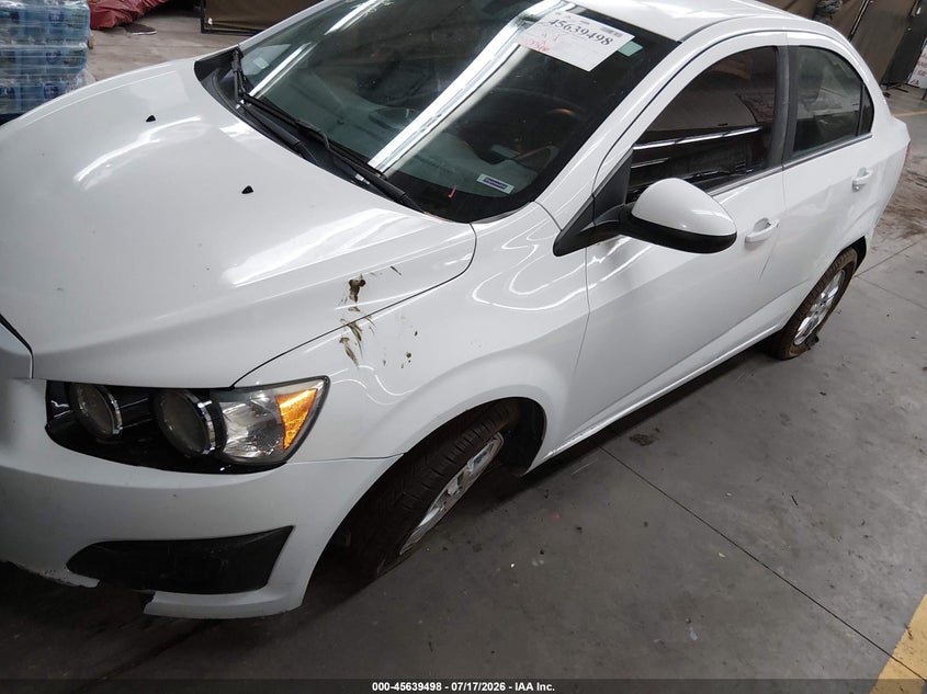 2016 Chevrolet Sonic Lt Auto VIN: 1G1JC5SH6G4129934 Lot: 45639498