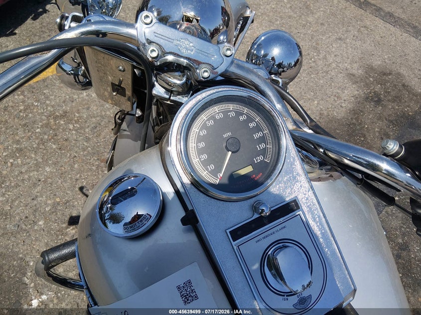 2003 Harley-Davidson Flstci Anniversary VIN: 1HD1BWB503Y072766 Lot: 45639499