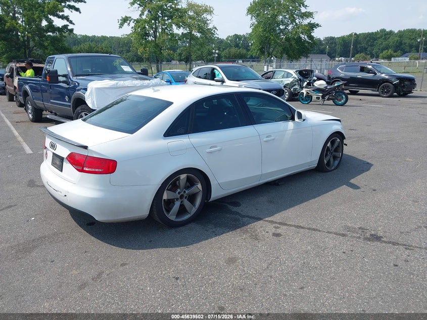 Vin: waubfafl2cn004313, lot: 46138006, audi a4 2.0t premium 20124