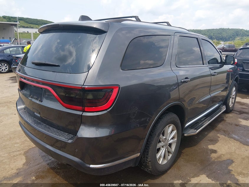 Vin: 1c4rdjag4fc161407, lot: 46138011, dodge durango sxt 20154