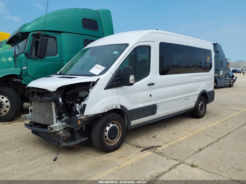 Vin: 1fbax2c85ska43919, lot: 46138020, ford transit-350 passenger van xl 20252