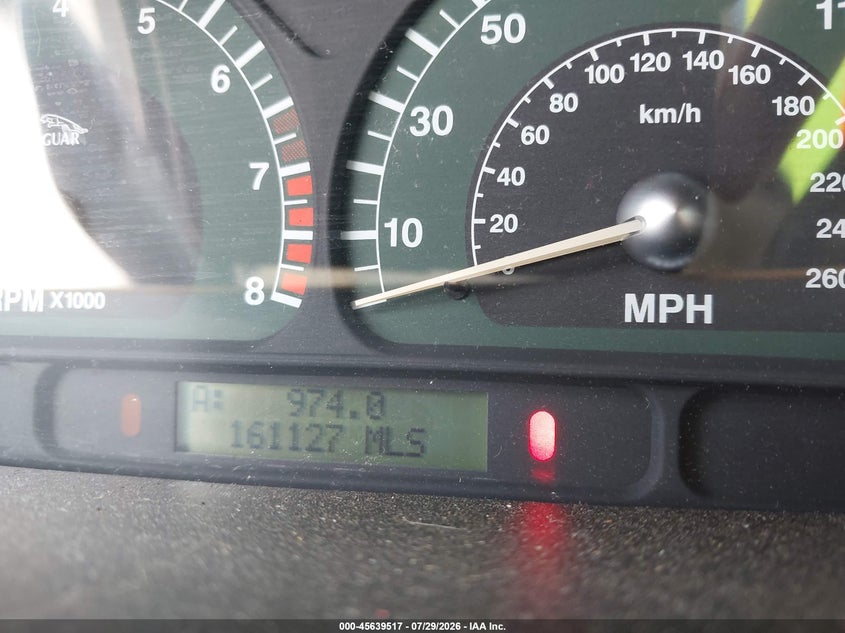 2004 JAGUAR S-TYPE SEDAN 4.2L V-8 DOHC, VVT, 294HP