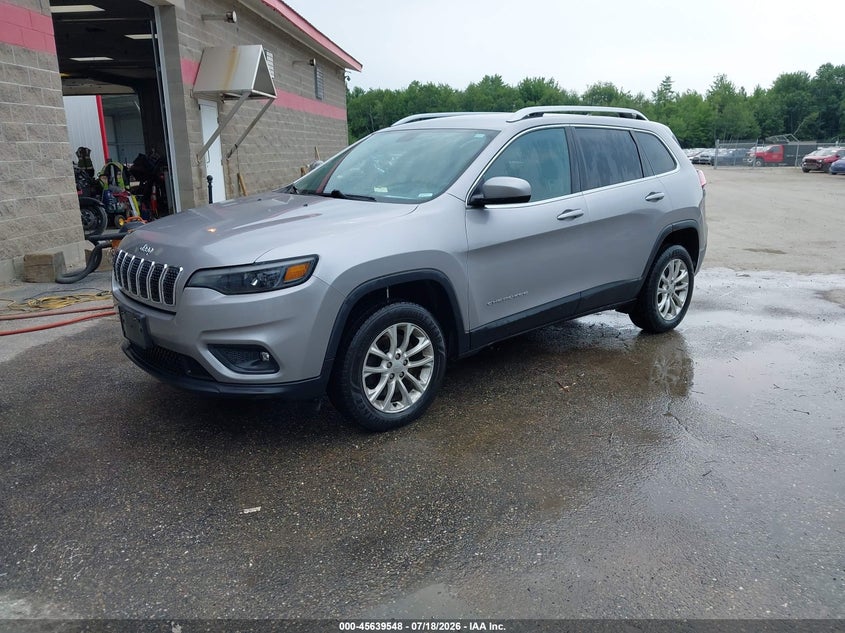 2019 Jeep Cherokee, Обычный износ, IAAI, VIN 1C4PJMCB9KD412588 — фото 2