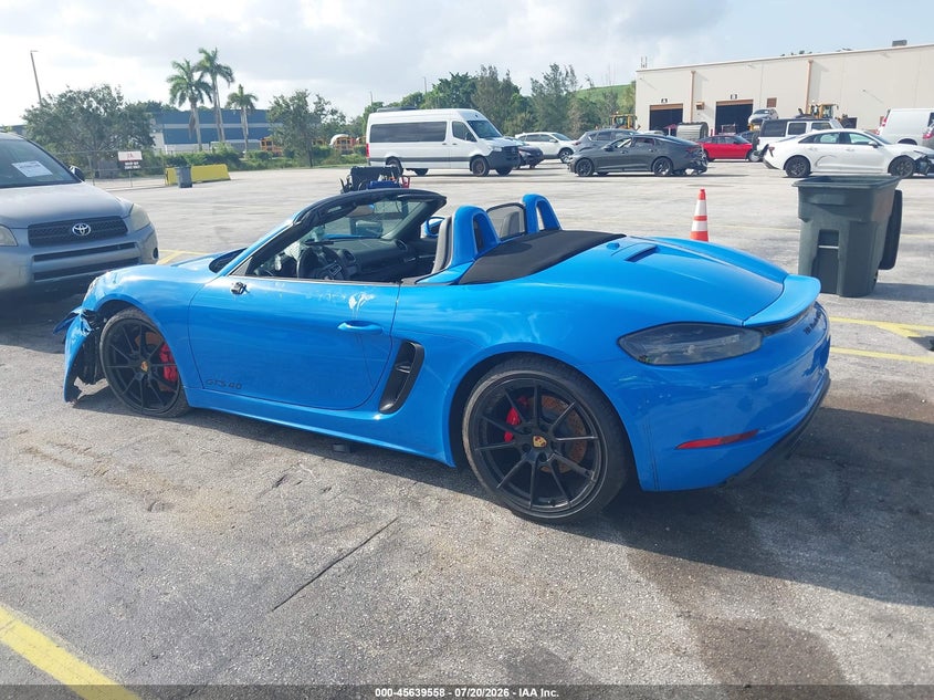 2023 Porsche 718 Boxster Gts 4.0 VIN: WP0CD2A84PS216370 Lot: 45639558