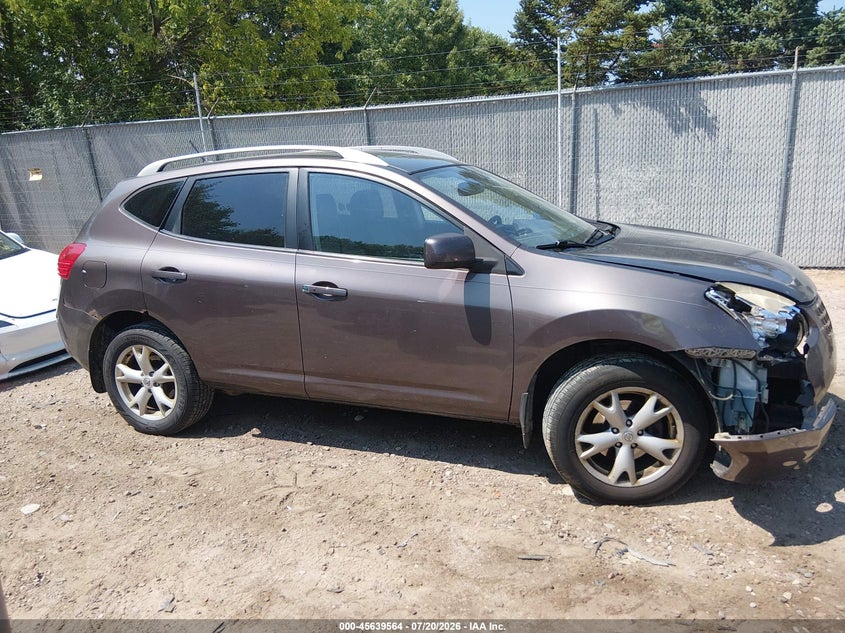 2008 Nissan Rogue Sl VIN: JN8AS58V28W130693 Lot: 45639564