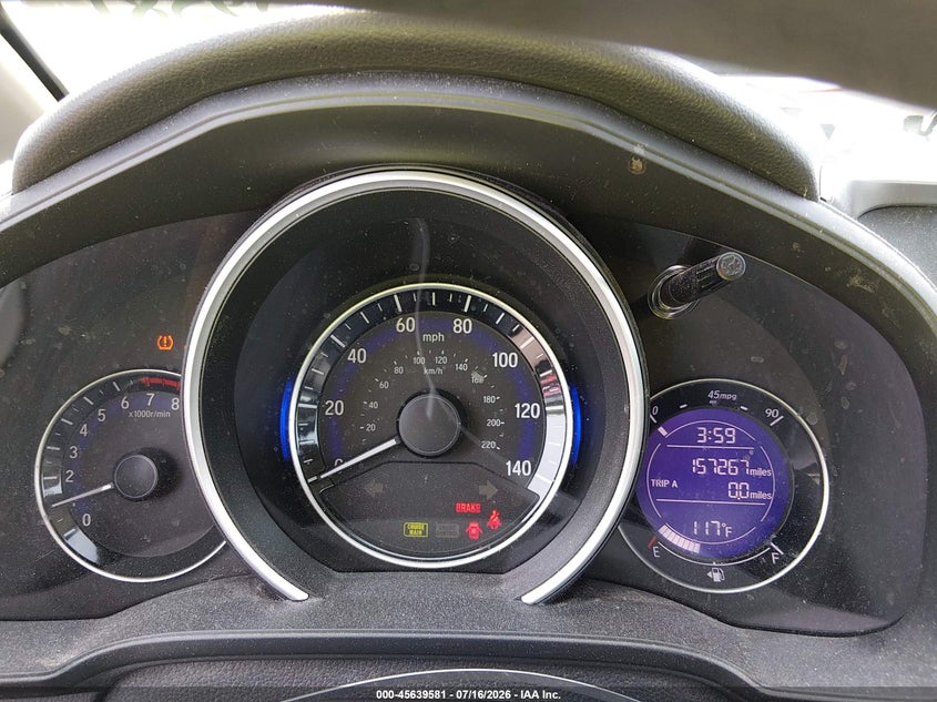 2015 Honda Fit Lx VIN: 3HGGK5G54FM724627 Lot: 45639581