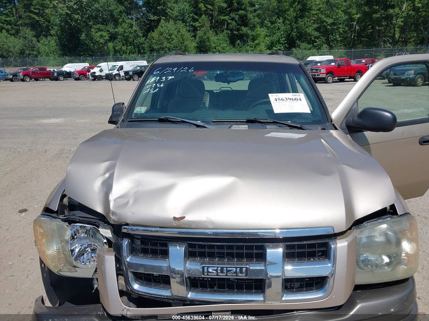 2005 Isuzu Ascender S VIN: 4NUDT13S652700956 Lot: 45639604