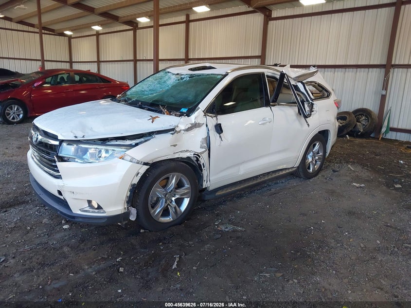 TOYOTA HIGHLANDER 2015 VIN 5TDYKRFH7FS104280