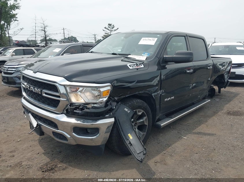 Vin: 1c6srffm4ln248388, lot: 46138136, ram 1500 big horn  4x4 5'7 box 20202