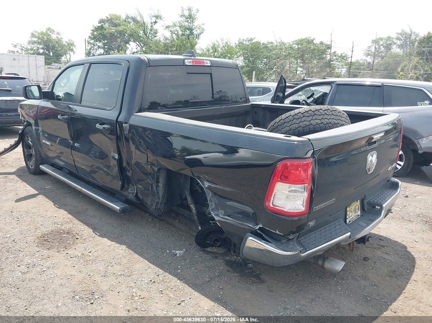 Vin: 1c6srffm4ln248388, lot: 46138136, ram 1500 big horn  4x4 5'7 box 20203