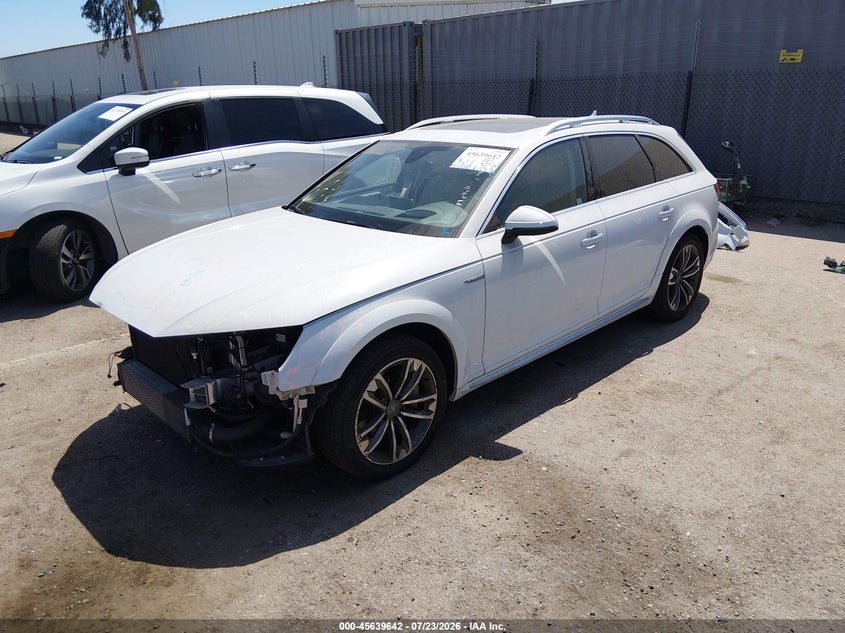 Vin: wa19naf46ja089913, lot: 46138148, audi a4 allroad 2.0t premium/2.0t tech premium 20182