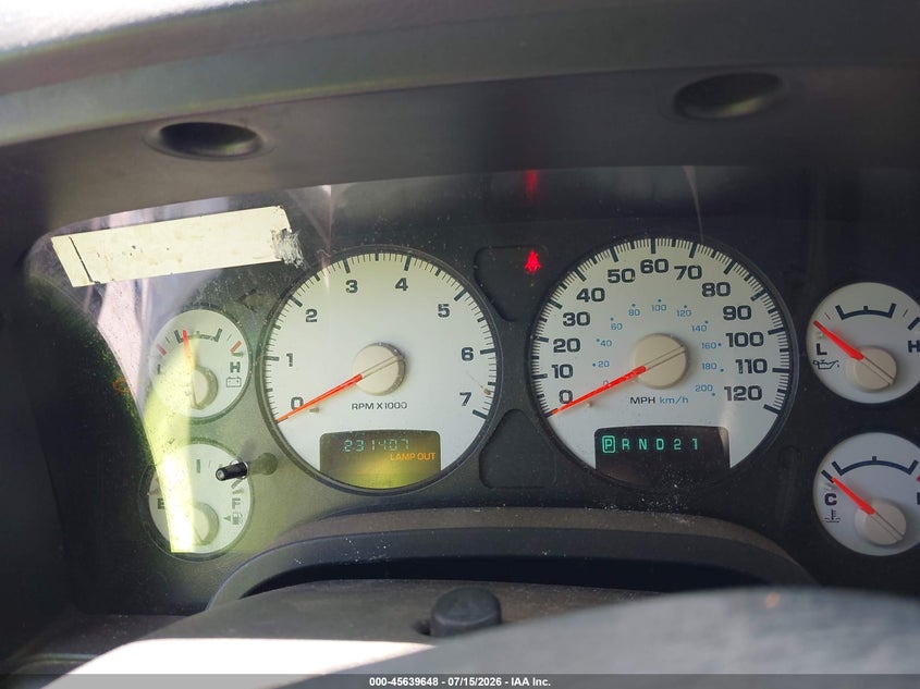 2002 Dodge Ram 1500 St VIN: 1D7HA16N32J188301 Lot: 45639648