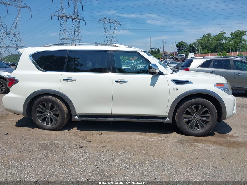 2018 Nissan Armada Platinum VIN: JN8AY2NE9JX700318 Lot: 45639664