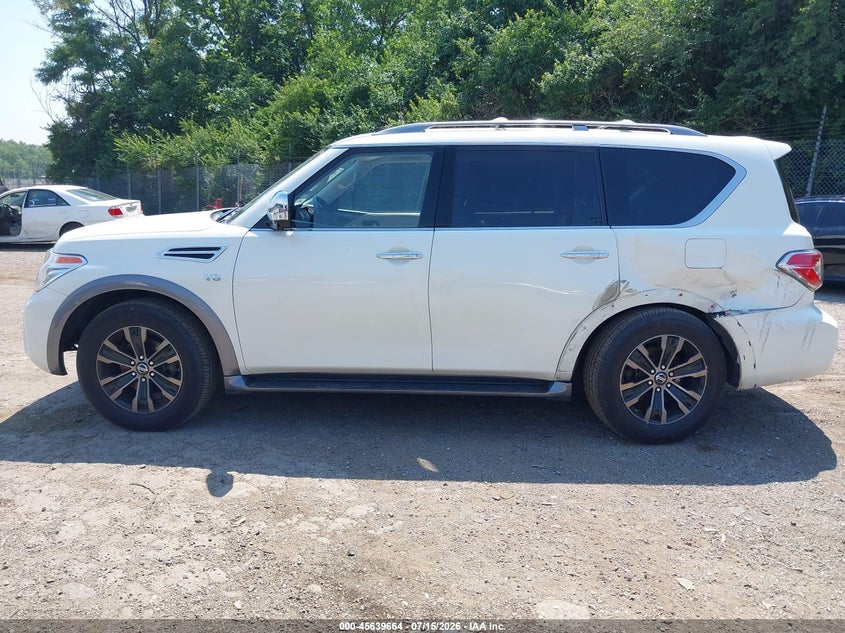 2018 Nissan Armada Platinum VIN: JN8AY2NE9JX700318 Lot: 45639664