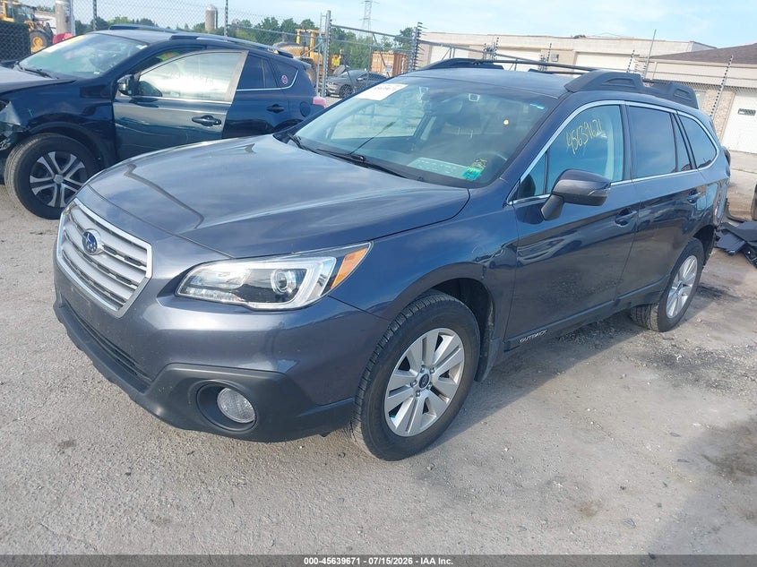 Vin: 4s4bsafc0h3302629, lot: 46138177, subaru outback 2.5i premium 20172