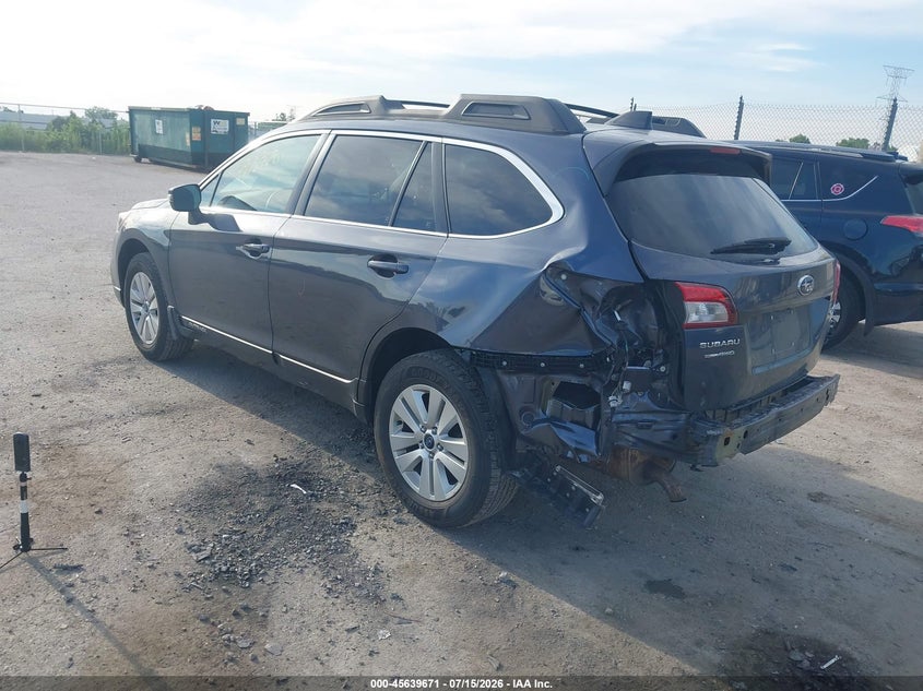 Vin: 4s4bsafc0h3302629, lot: 46138177, subaru outback 2.5i premium 20173