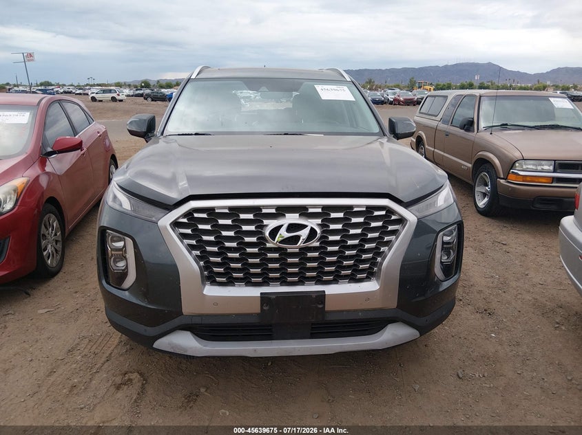 2022 Hyundai Palisade Sel VIN: KM8R3DHE7NU445269 Lot: 45639675