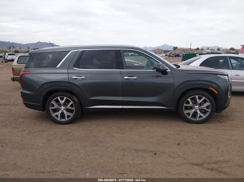 2022 Hyundai Palisade Sel VIN: KM8R3DHE7NU445269 Lot: 45639675