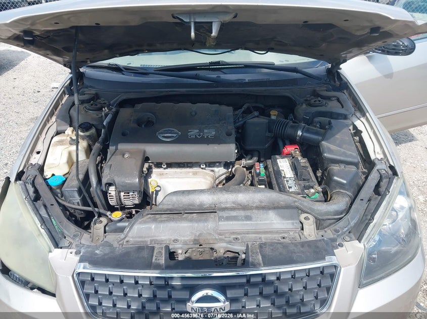 2005 Nissan Altima 2.5 S VIN: 1N4AL11E55N444325 Lot: 45639676