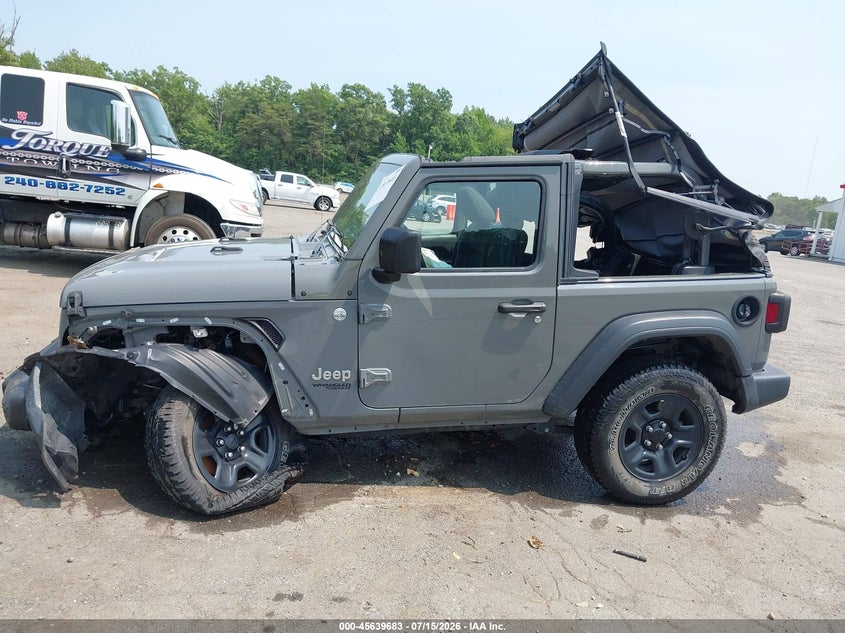 2020 Jeep Wrangler Sport 4X4 VIN: 1C4GJXAG5LW189102 Lot: 45639683