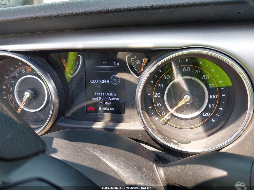 2020 Jeep Wrangler Sport 4X4 VIN: 1C4GJXAG5LW189102 Lot: 45639683