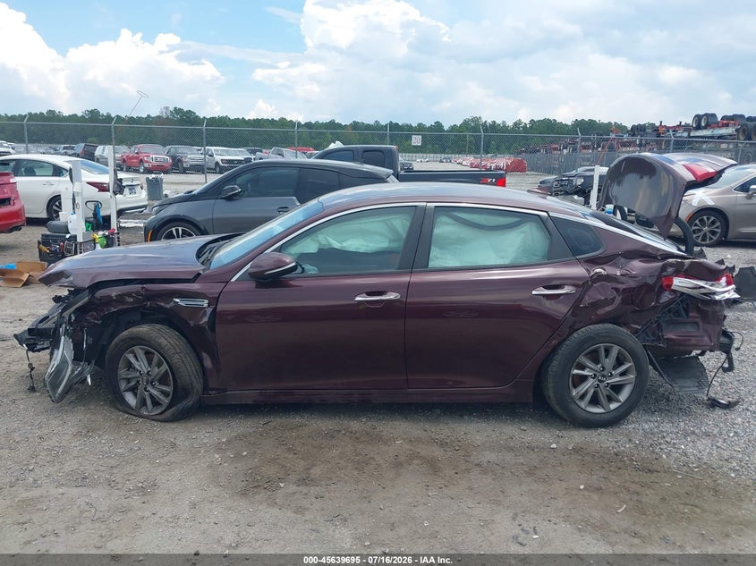 2020 Kia Optima Lx VIN: 5XXGT4L37LG383585 Lot: 45639695