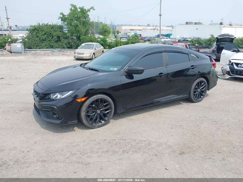 2020 HONDA CIVIC SI auction photo 2