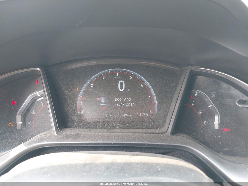 2020 HONDA CIVIC SI auction photo 7