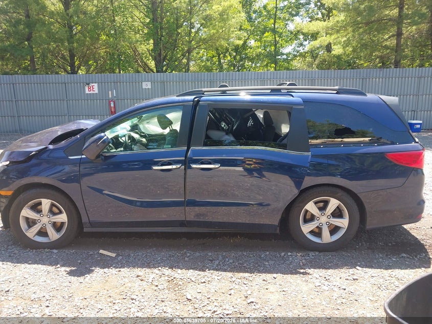 2019 Honda Odyssey Ex-L VIN: 5FNRL6H76KB024987 Lot: 45639705