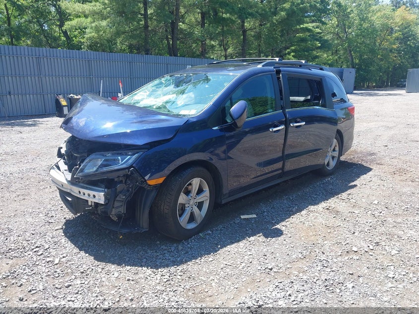 2019 Honda Odyssey Ex-L VIN: 5FNRL6H76KB024987 Lot: 45639705