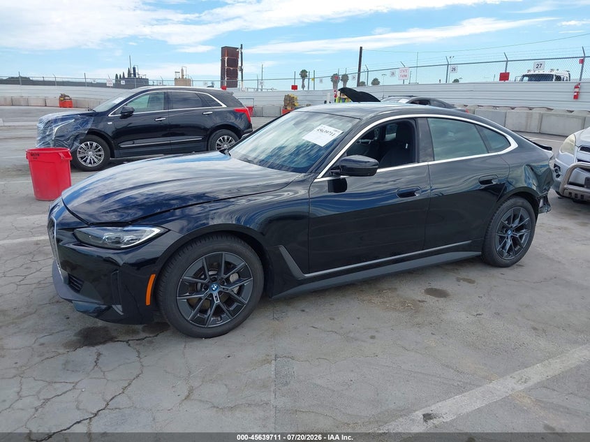 Vin: wby43aw0xrft29030, lot: 46138219, bmw i4 gran coupe edrive35 20242