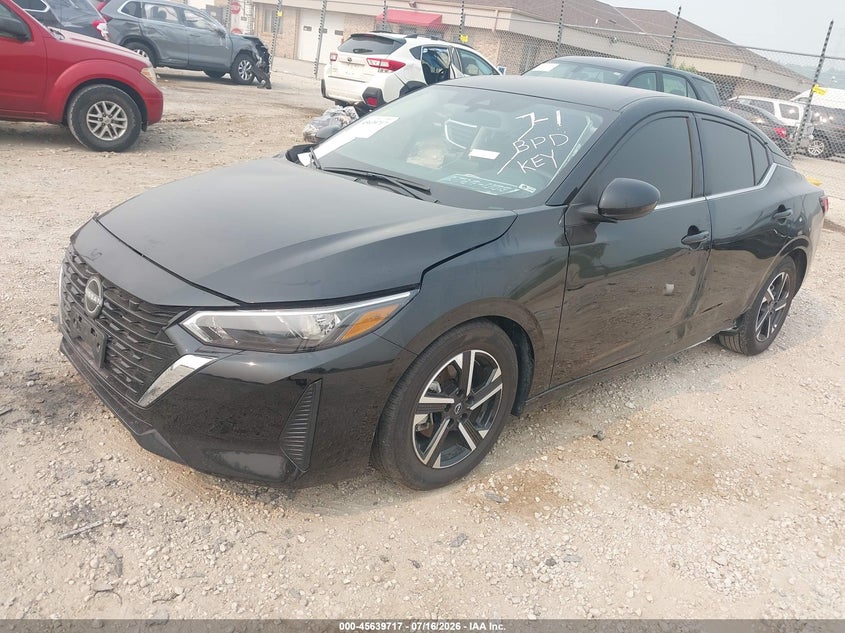 2025 NISSAN SENTRA auction photo 2