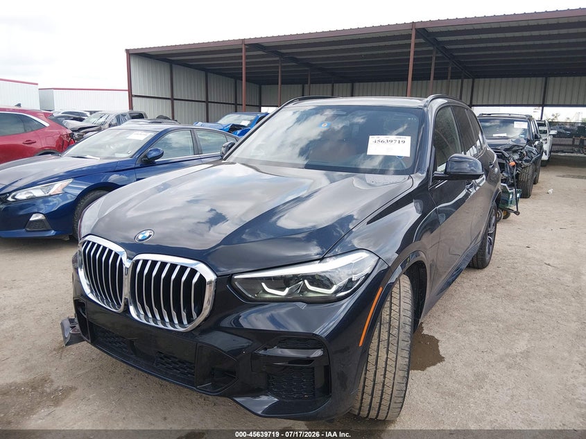 Vin: 5uxcr6c02n9m36576, lot: 46138227, bmw x5 xdrive40i 20222
