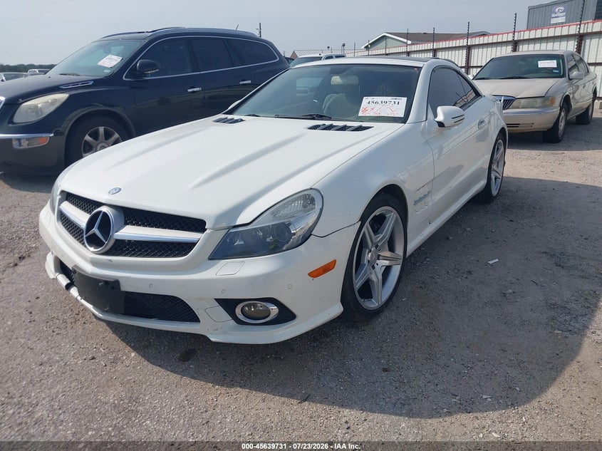 2009 MERCEDES-BENZ SL 550 auction photo 2