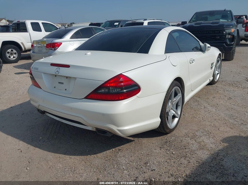 2009 MERCEDES-BENZ SL 550 auction photo 4