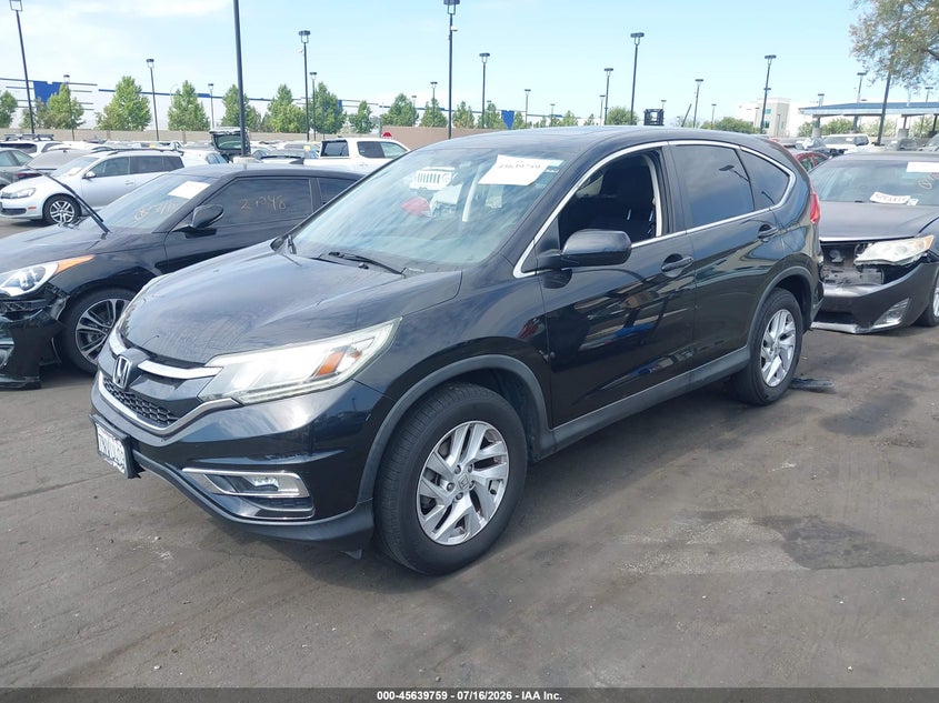 2015 Honda CR-V, Right Rear, IAAI, VIN 3CZRM3H50FG709992 — photo 2