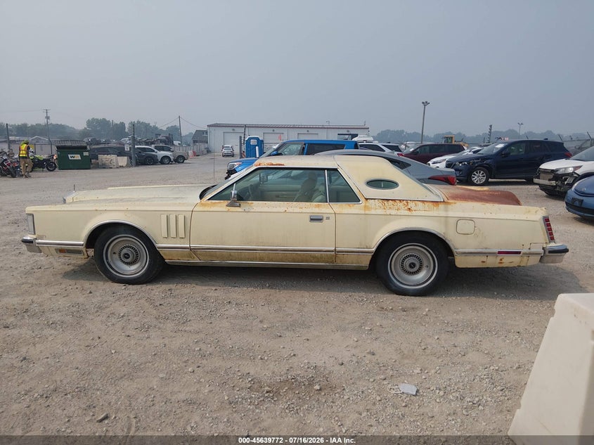 1978 Lincoln Continental VIN: LOT-1-45639772 Lot: 45639772