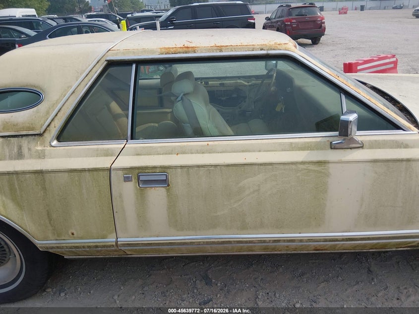 1978 Lincoln Continental VIN: LOT-1-45639772 Lot: 45639772