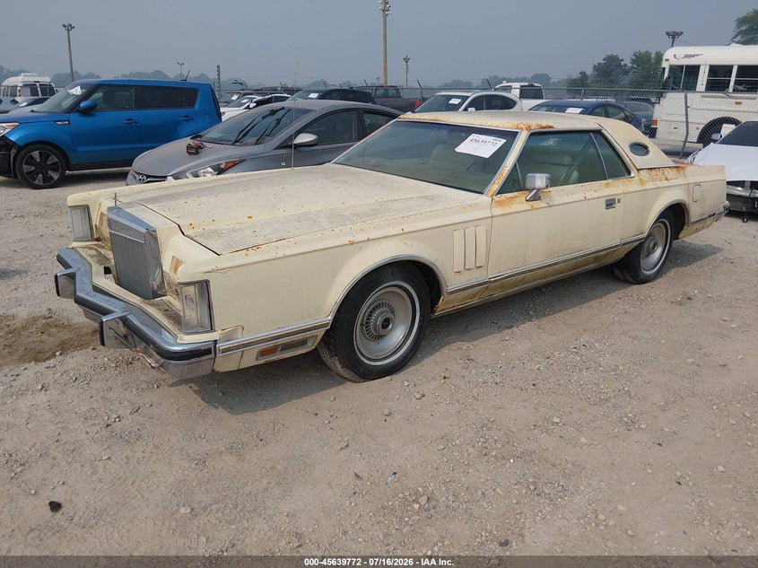 1978 LINCOLN CONTINENTAL auction photo 2