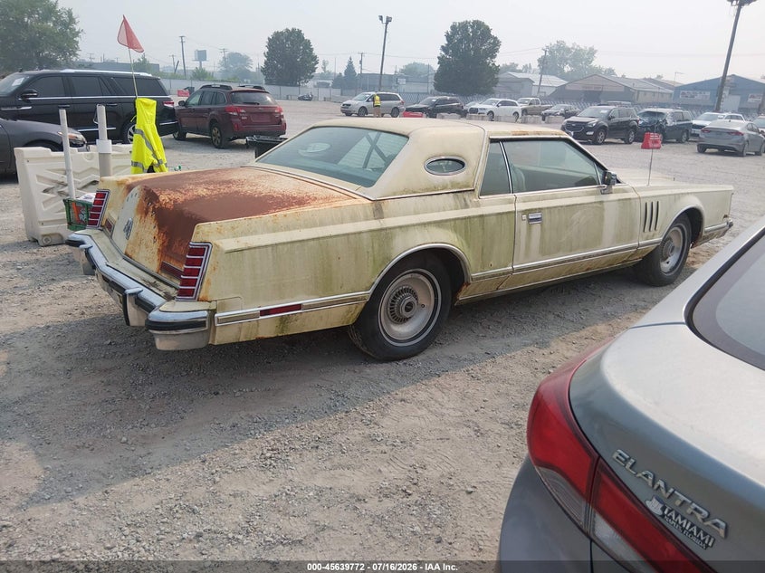 1978 LINCOLN CONTINENTAL auction photo 4