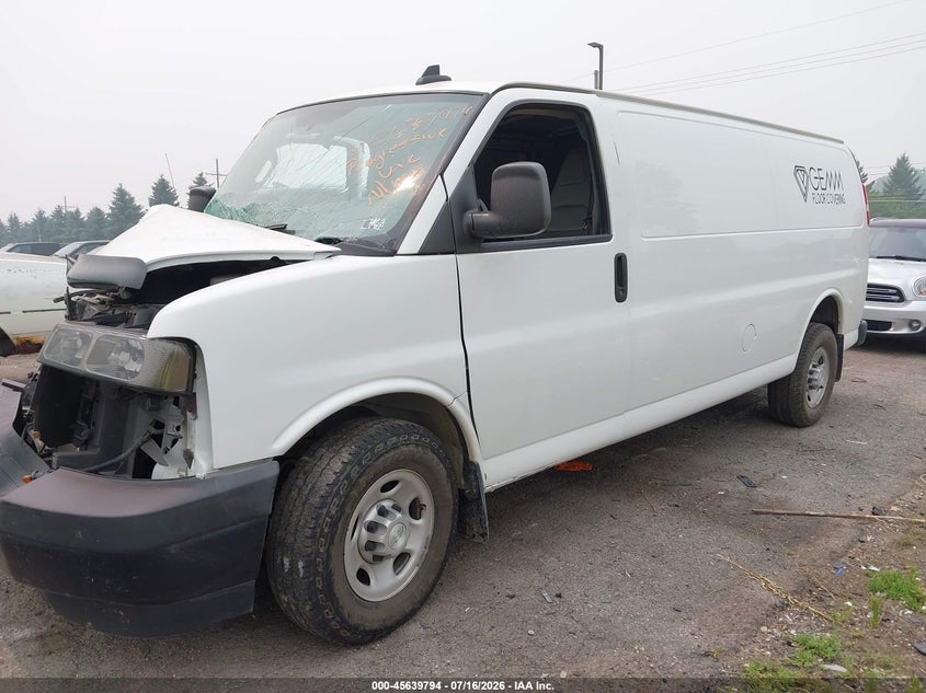 2017 Chevrolet Express 3500 Work Van VIN: 1GCZGHFG3H1342313 Lot: 45639794