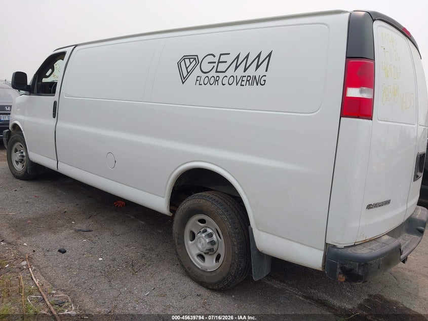 2017 Chevrolet Express 3500 Work Van VIN: 1GCZGHFG3H1342313 Lot: 45639794