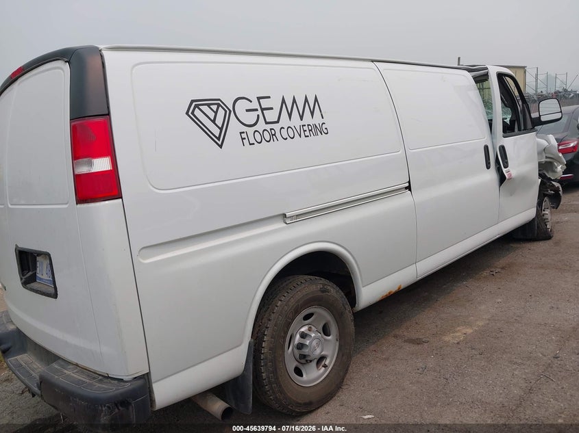 2017 Chevrolet Express 3500 Work Van VIN: 1GCZGHFG3H1342313 Lot: 45639794