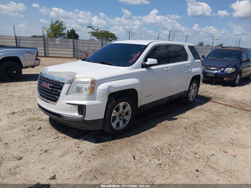 Vin: 2gkalmek7h6177536, lot: 46138315, gmc terrain sle-1 20172