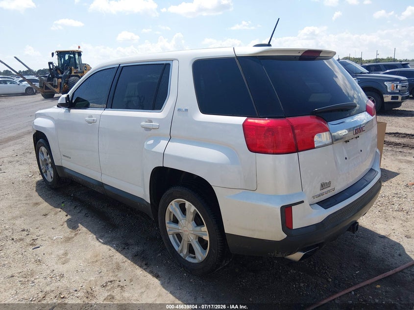 Vin: 2gkalmek7h6177536, lot: 46138315, gmc terrain sle-1 20173