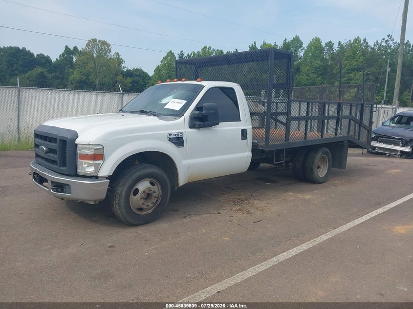 2008 Ford F350, Interior Burn, IAAI, VIN 1FDWF36518EA69397 — photo 2