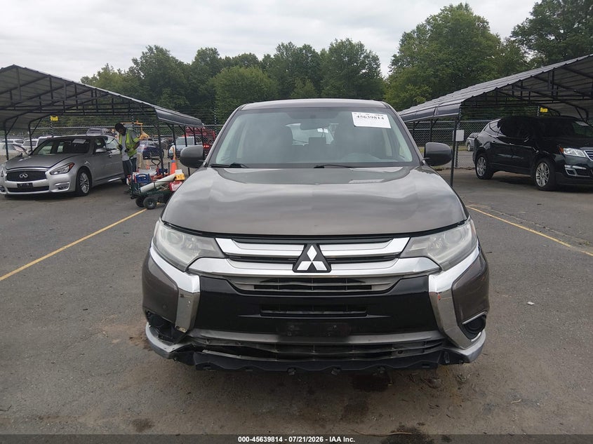 2016 Mitsubishi Outlander Es VIN: JA4AZ3A36GZ036442 Lot: 45639814