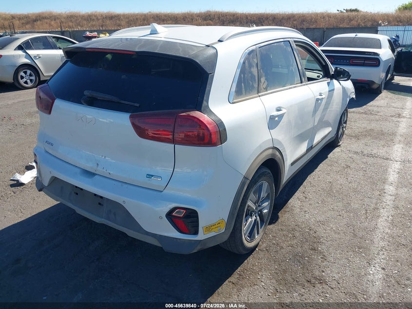 Vin: kndcc3ld8n5521479, lot: 46138351, kia niro plug-in hybrid ex premium 20224