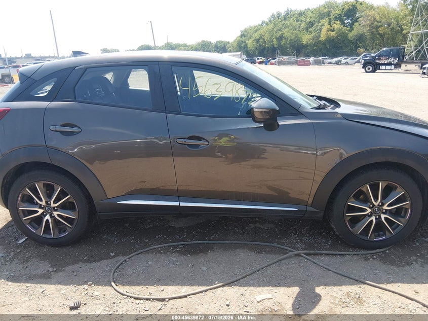 2016 Mazda Cx-3 Grand Touring VIN: JM1DKFD71G0134015 Lot: 45639872